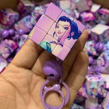 Hasbro 1pc K-Pop Witch Group Keychain, Mini Magic Cube Bag Charm, Bag Or Backpack Accessory, Also K-Pop Collectible, Prop And Creative Gift Suitable For Various Occasions - Multi-color - View 5