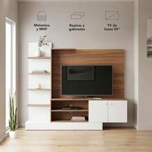 Television Stands & Entertainment Centers - Brown - View 3