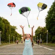 Kids Toy Parachute Figures - 3 Pcs - View 3
