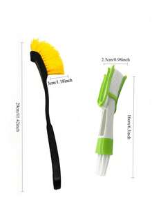 Household Fan Dusting Brush, Suitable For Cleaning Fans, Air Conditioners, Blinds And Window Tracks, Also Perfect For Living Room, Bedroom, Bathroom And Car Air Vent Brushes - A - View 5