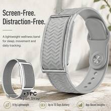 JIAYAOO Screen-Free Fitness Band For Men And Women, Lightweight Wellness Tracker With Heart Rate And Sleep Tracking, 10-Day Battery Life, App-Based Activity Insights, Minimalist Smart Bracelet For Daily Wear,Compatible With IOS & Android - View 12