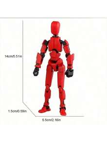 DIY Multi-Joint Movable Figure Lucky 13 Joint Doll Ornament Mini Figure - Multicolor - View 7