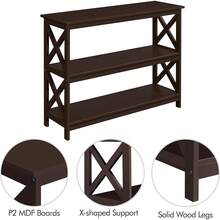 Sofa & Console Tables - Coffee Brown - View 9