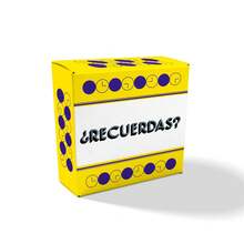 ¿Recuerdas? Spanish Memory Conversation Card Game, Fun Recall Question Cards, Interactive Group Table Game, Christmas Game Night, Nice Christmas Gift, Great For Friends Party, Holiday Gathering & Group Activity - Multicolor - View 1