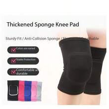 1 Pair Outdoor Sports Foam Knee Pads, Dance Basketball Skateboard Protective Gear, Knee Protection Against Impact - Multicolor - View 6