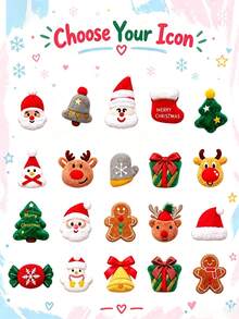 Customized Christmas Chair Covers, Personalized Name Chair Decor, Unique Holiday Gift, Christmas Home Decor, Family Party Accent, Christmas Party Table Decor - Multicolor - View 9