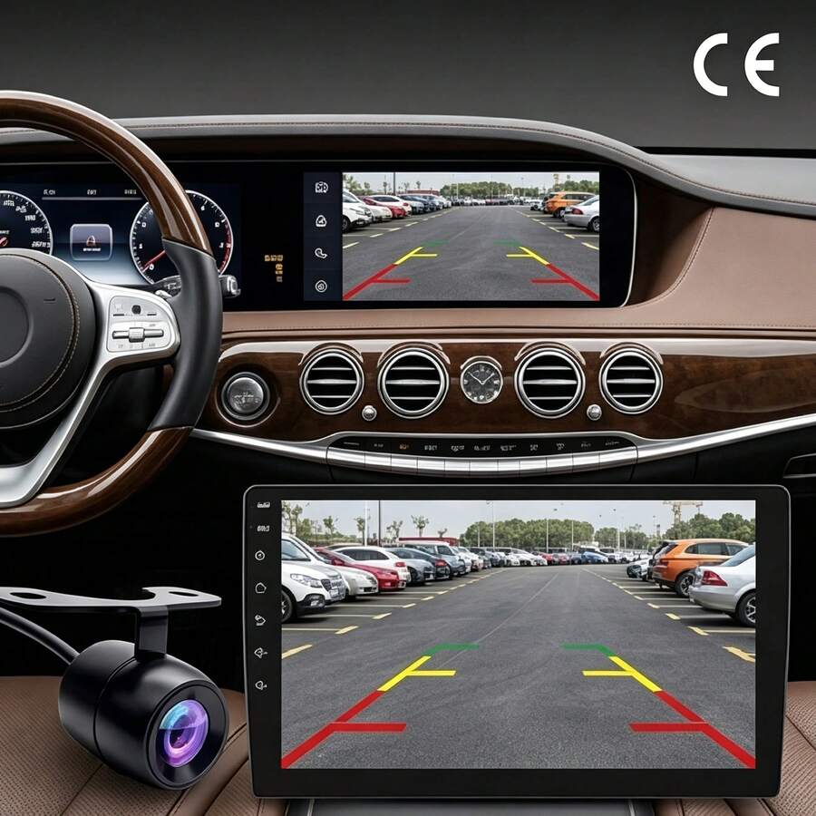 1080P HD Night Vision Car Rear View Backup Camera IP68 Waterproof Wide Angle Parking Rear View Camera Vehicle Reverse Camera Clear Imaging In Low Light - AHD - View 1