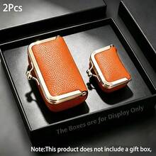 Set Kombinasi (Satu Paket Cincin + Satu Amplop Merah) Tas Penyimpanan Perhiasan Wanita, Tas Headphone Kecil, Kotak Penyimpanan Aksesoris Cincin, Kalung, Anting, Hadiah untuk Wanita - MultiWarna - View 13