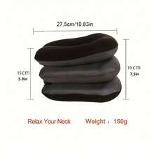 Neck & Cervical Pillows - Black - View 6