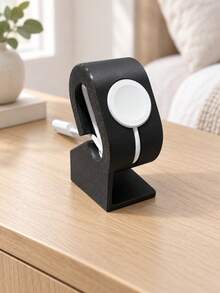 1pc Multi-Function Watch Stand, Minimalist Universal Smart Watch Charging Stand, Suitable For Apple Watch, Desktop Decor Practical Item, Gift Choice For Students And Office Workers - Multicolor - View 3