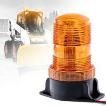 30pcs Amber LED Forklift Warning Light Bar, Suitable For DC 12-24V Construction Vehicles, Lawn Mowers, Tractors, Golf Carts, Trailers, Hardwired Connection, Screw Mounting, IP65 Waterproof - Light - View 1