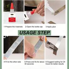 Super Glue, Welding Adhesive, Quick Dry Glue, All-Purpose, For Bonding Iron, Metal, Glass, Ceramic, Stone, Plastic, Wood, Rubber - Strong Welding Multi-Purpose Adhesive - CJ-367 - View 11