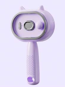 Portable Electric Mist Hair Brush With One-Touch Self-Cleaning Function, Fine Mist Evenly Moistens Hair Strands To Help Detangle And Reduce Dry Brushing Pulling, Suitable For Straight, Curly, Long, And Short Hair For Daily Styling And Grooming, Home, Travel, And On-The-Go Use To Easily Keep Hair Neat And Smooth - Multicolor - View 13