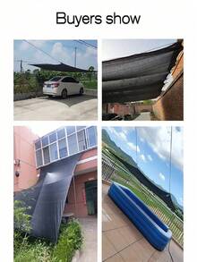 12 Pin Shade Net 90% Shade Rate, HDPE UV Protection Shade Cloth, Outdoor Privacy Fence Screen For Greenhouse, Garden Patio, Lawn, Dog Kennel, Pergola Porch, Easy Installation - Includes Pull Cord - View 3