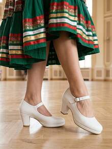 Women Dance Shoes - White - View 1