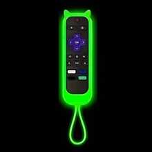 Glowing Silicone Remote Control Protective Case, Remote Control Storage Box, Luminous Remote Control Protective Case, Suitable For Hisense TV Remote/Simple Remote/Voice Remote, Silicone Protective Case, Battery-Free - Multicolor - View 12