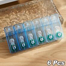 12/6Pcs Gradient Color Mini Dot Glue Tape,Quick Dry Strong Adhesion Mess Free Double Sided Adhesive Roller For Students Office Workers Back To School,Portable Instant Sticking For Note Journaling Planner Scrapbooking Crafting Photos Cards DIY - Sets - View 10