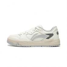 LI-NING COMMON 80S 男士運動休閒鞋 專業運動 Legit 官方旗艦店 AGCW231 - 香檳白 - 查看 5