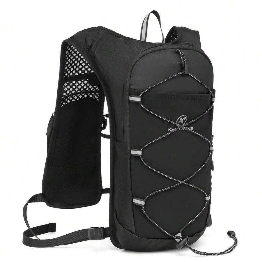 Hydration Backpack, Running Vest Lightweight & Breathable Running Vests Men, Running Vest Women, Multi‑Use Pockets, Hydration Vest Backpack - Black - View 1