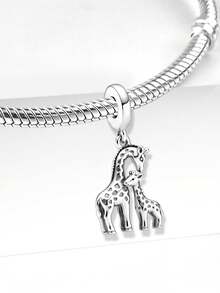 1 Fashionable Parent-Child Koala Pendant, Used For DIY Making Bracelets, Necklaces, And Other Jewelry, Is The Perfect Gift For Women - Silver - View 7