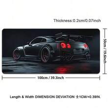World Map Mouse Pad, Using Rubber Base, Dual Use For Office And Home, The Ideal Gift For Couples, 35.4 X 15.7-Inch Desk And Mouse Pad Set, Large Sized Gaming Mousepad, Suitable As A Birthday And Holiday Gift - View 12