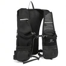 Hydration Backpack, Running Vest Lightweight & Breathable Running Vests Men, Running Vest Women, Multi‑Use Pockets, Hydration Vest Backpack - Black - View 6