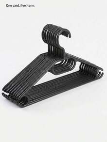 Super life 5/10/15-Pack Non-Slip Plastic Hangers – Slim, Space-Saving Design – Durable Standard Hangers For Shirts, Skirts, And Jackets – Essential For Home Storage - Multicolor - View 14