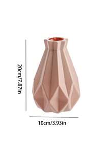 1pc Plastic Flower Vase, Floral Decorative Vase, Minimalist Summer Decor, Suitable For Living Room, Dining Table, TV Stand, Also Suitable For Living Room, Dining Table, Bedroom, Wedding, Modern Minimalist Tabletop Decoration - 3505 - View 10