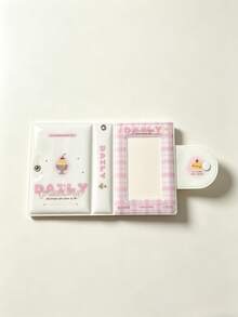 32-Slot Korean Idol Photo Album - Cute 3" Photo Holder, Snap Closure, Suitable For Instant Photos And Lomo Cards Gifts Birthday Graduation - Multicolor - View 15