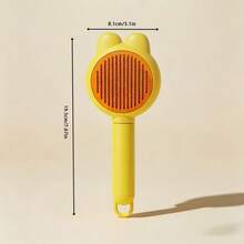 Cat & Dog Self-Cleaning Deshedding Brush, One-Click Hair Removal, Smooth Comb With Massage Head, Ergonomic Handle, Cute Flower Design, Effectively Removes Loose Fur And Undercoat, Pet Grooming Tool - View 11