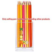 Acrylic Makeup Brush Storage Case Pen Holder Desktop Office Pen Box Study Stationery Organizer Box Dressing Table Storage Brush Holder Suitable For Home School Office Holiday Gift Initial Name 26 Letters Pattern - Transparent - View 12