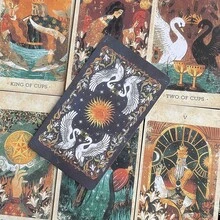 太陽王國塔羅牌 78張神諭卡套裝，宇宙洞察與占卜英文版桌上遊戲 - 查看 4