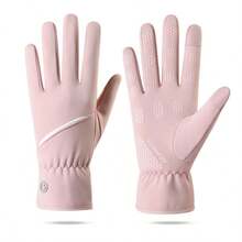 Winter Fleece Touchscreen Gloves, Unisex, Windproof, Waterproof, Warm, Non-Slip Grip, Suitable For Driving, Cycling, Commuting And Outdoor Activities - Multicolor - View 15