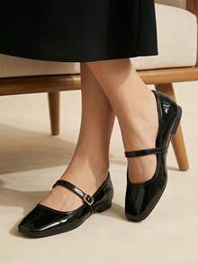 Women Flats - Black - View 3