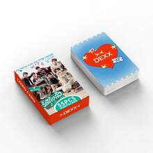 (55Pcs/Set) DEXX Single NEXT STATUS Celebrity KPOP Merchandise LOMO Collectible Photocard - A - View 4