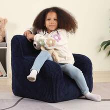 Swivel Chair - Navy Blue - View 8