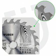 255mm Black Tungsten Carbide Saw Blade, 24T Woodworking Circular Saw Blade With 30mm Bore - A - View 7