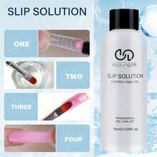 Duolingdai Slip Solution Tool Kit Is Available For Your Choice. The 75ml Nail Polish Lubricating Liquid Is Suitable For Doing Manicures And Comes With Brushes And Other Tools In The Kit. - Multicolor - View 5