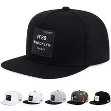 1pc Men's Brooklyn Baseball Cap, Fashionable & Casual, For Outdoor Activities, Adjustable, For Spring/Autumn Traveling, Beach Vacation Street - Multicolor - View 1