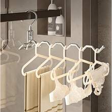 1pc-[Foldable & Portable]Drying Rack, Indoor Balcony Outdoor Easy Hanging Drying Tool, Travel Hotel Business Trip Hanging Rack, 3-Hook/5-Hook Optional, Silver/Black, Multi-Functional Drying Rack, Laundry Storage And Organization, Clothes Drying Rack. No Place To Dry Clothes In Hotel? Foldable Drying Rack, Just Hang And Use! Fold It And Put It In Your Bag, A Must-Have For Travel And Business Trips. - Multicolor - View 4
