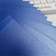 18 Sheets Pearlescent Cardstock, Navy Blue, A5/A4 Size, Double-Sided Pearlescent Texture Touch Handmade Paper, DIY Cut And Paste Cardstock, Shiny Pearlescent Effect, Multi-Purpose Paper, Suitable For Craft Enthusiasts - 18pcs Pearlescent Navy Blue Cardstock - View 10