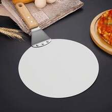 Pala per pizza in acciaio inossidabile di alta qualità, pala per infornare e servire pizza, pane e focacce - Argento - Visualizzare 6