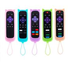 Glowing Silicone Remote Control Protective Case, Remote Control Storage Box, Luminous Remote Control Protective Case, Suitable For Hisense TV Remote/Simple Remote/Voice Remote, Silicone Protective Case, Battery-Free - Multicolor - View 8