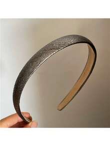 topshiny 1pc Fashionable Minimalist Snake Print Non-Slip Headband, Vintage No-Pressure High Crown Hair Accessory - Multicolor - View 14
