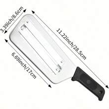 Alat Pemotong Kubis Stainless Steel, Pemotong Sayuran Manual, Alat Dapur, Cocok untuk Acar dan Salad - Aman untuk Mesin Cuci Piring - Ideal untuk Restoran dan Dapur Rumah, Hadiah Luar Biasa untuk Halloween dan Natal - MultiWarna - View 5