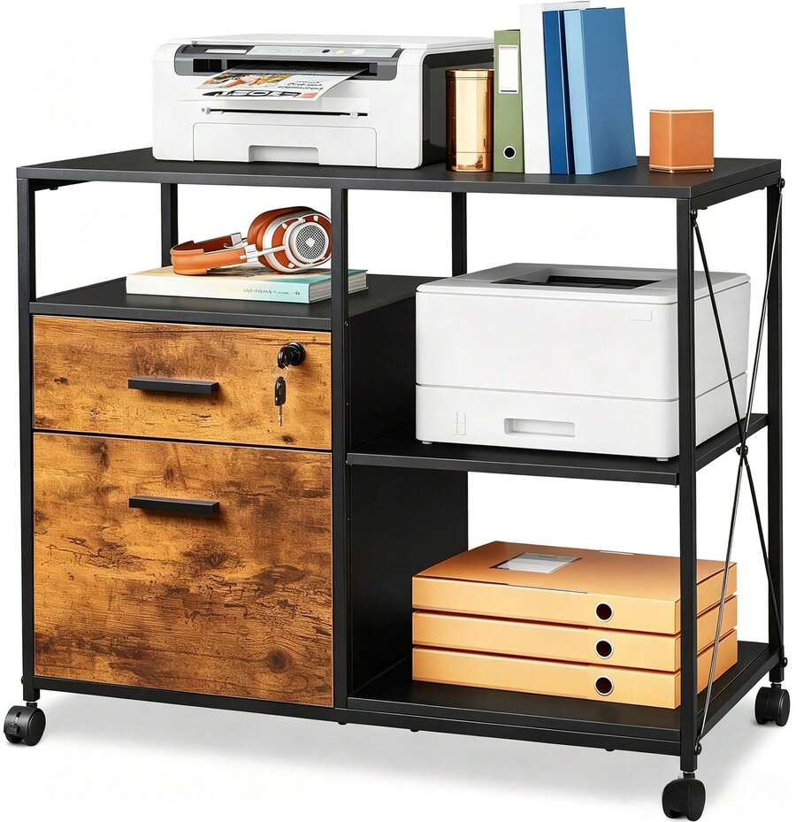Office Storage Cart - 1 - View 1