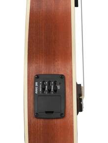 Kit Ukelele Concierto Electroacustico Con Funda Y Accesorios - Marrón - Ver 8