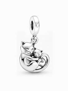 1 Fashionable Parent-Child Koala Pendant, Used For DIY Making Bracelets, Necklaces, And Other Jewelry, Is The Perfect Gift For Women - Silver - View 19