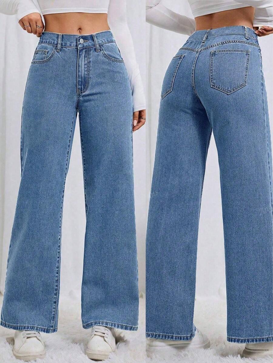 Women Jeans - Blue - View 1