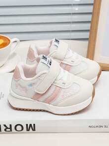 Baby Mesh Walking Shoes, Hook And Loop Non-Slip Children's Sports Shoes - Pink - View 5